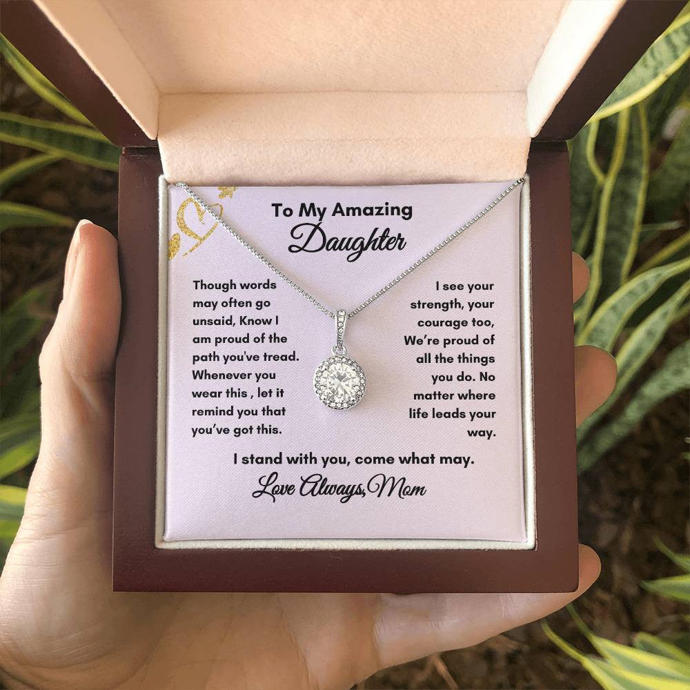 Get trendy with Eternal Hope Necklace :  To My Amazing Daughter -  available at Good Gift Company. Grab yours for $59.95 today!