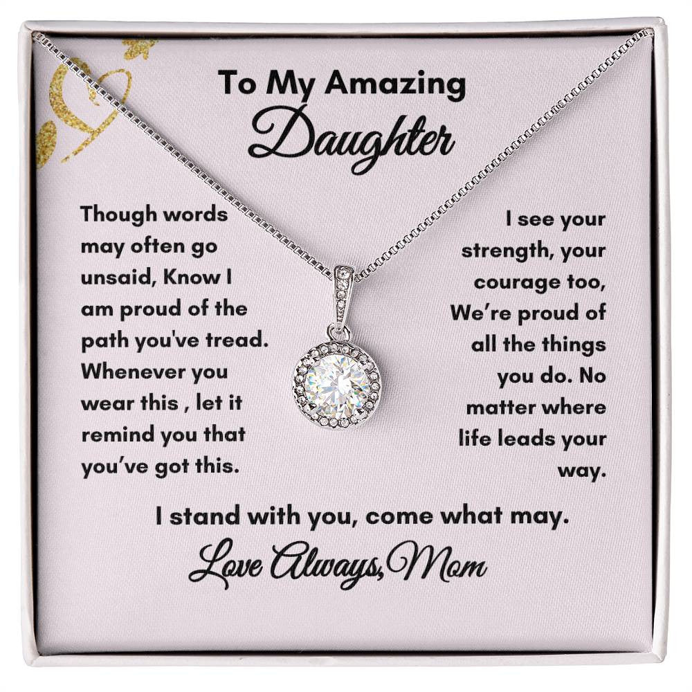 Get trendy with Eternal Hope Necklace :  To My Amazing Daughter -  available at Good Gift Company. Grab yours for $59.95 today!