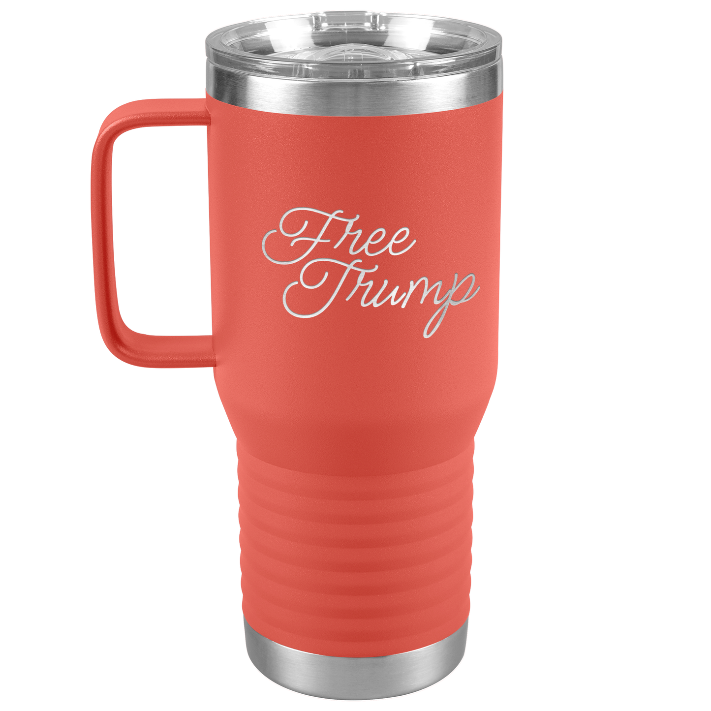 Get trendy with Free Trump 20oz Travel Tumbler -  available at Good Gift Company. Grab yours for $25 today!