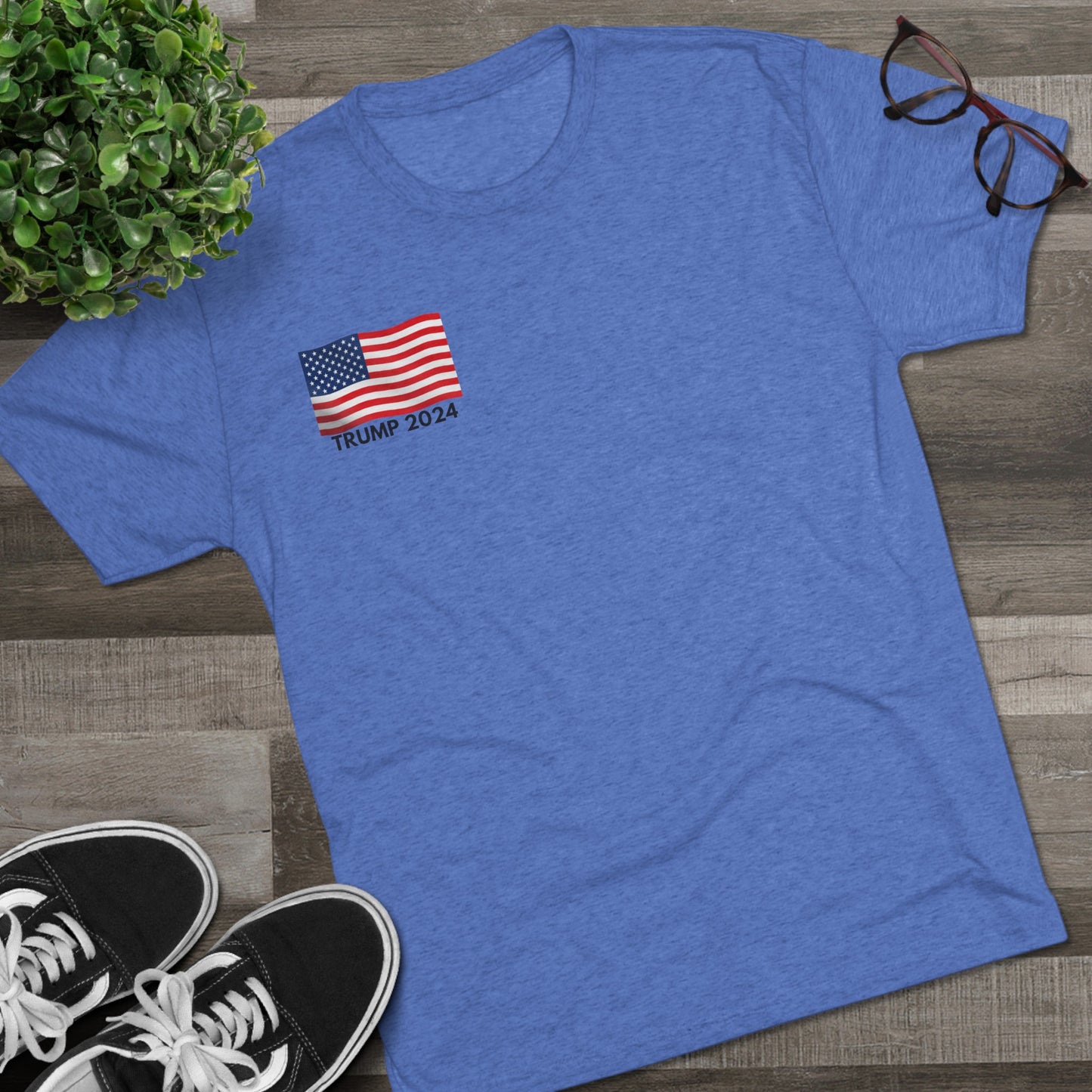 Get trendy with Show Your Defiance with the "You Missed, Bitches!" Trump 2024 Tri-Blend T-Shirt - T-Shirt available at Good Gift Company. Grab yours for $24.95 today!