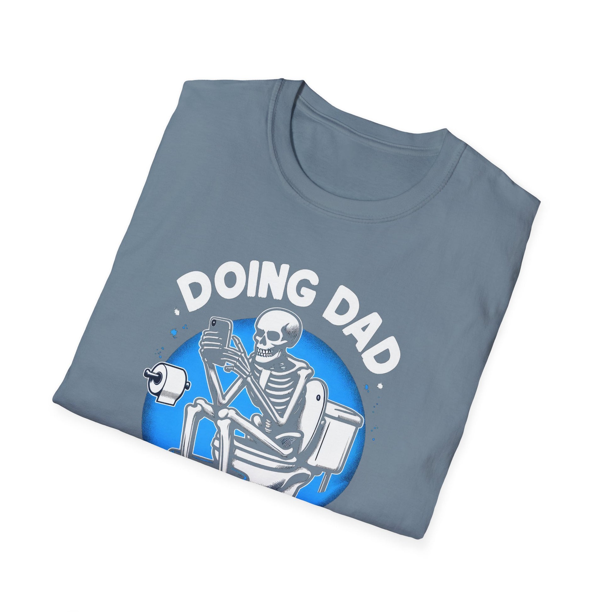 Get trendy with "Doing Dad Shit" Unisex Softstyle T-Shirt - T-Shirt available at Good Gift Company. Grab yours for $18 today!