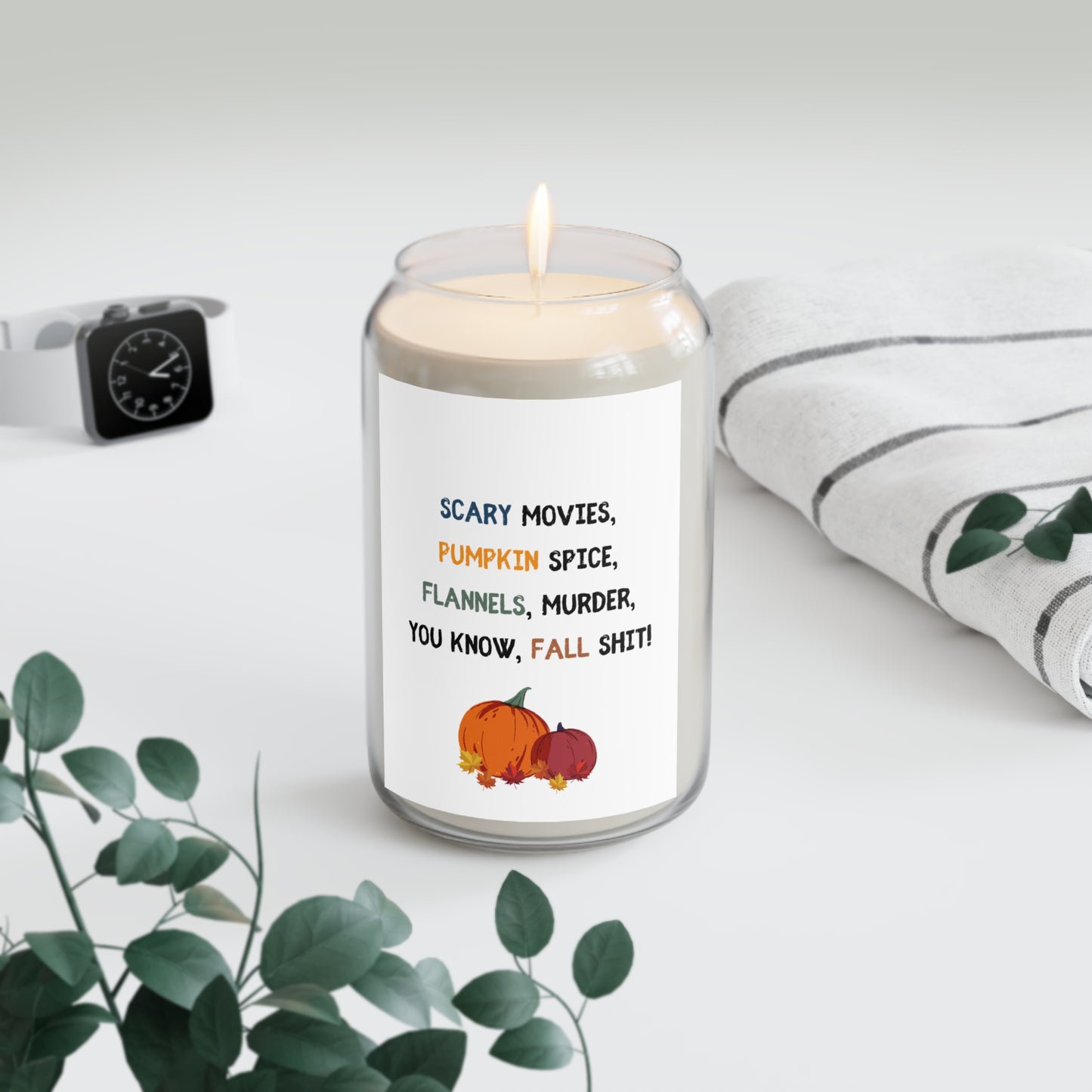 Get trendy with Fall things Scented Candle, 13.75oz - Home Decor available at Good Gift Company. Grab yours for $27.99 today!