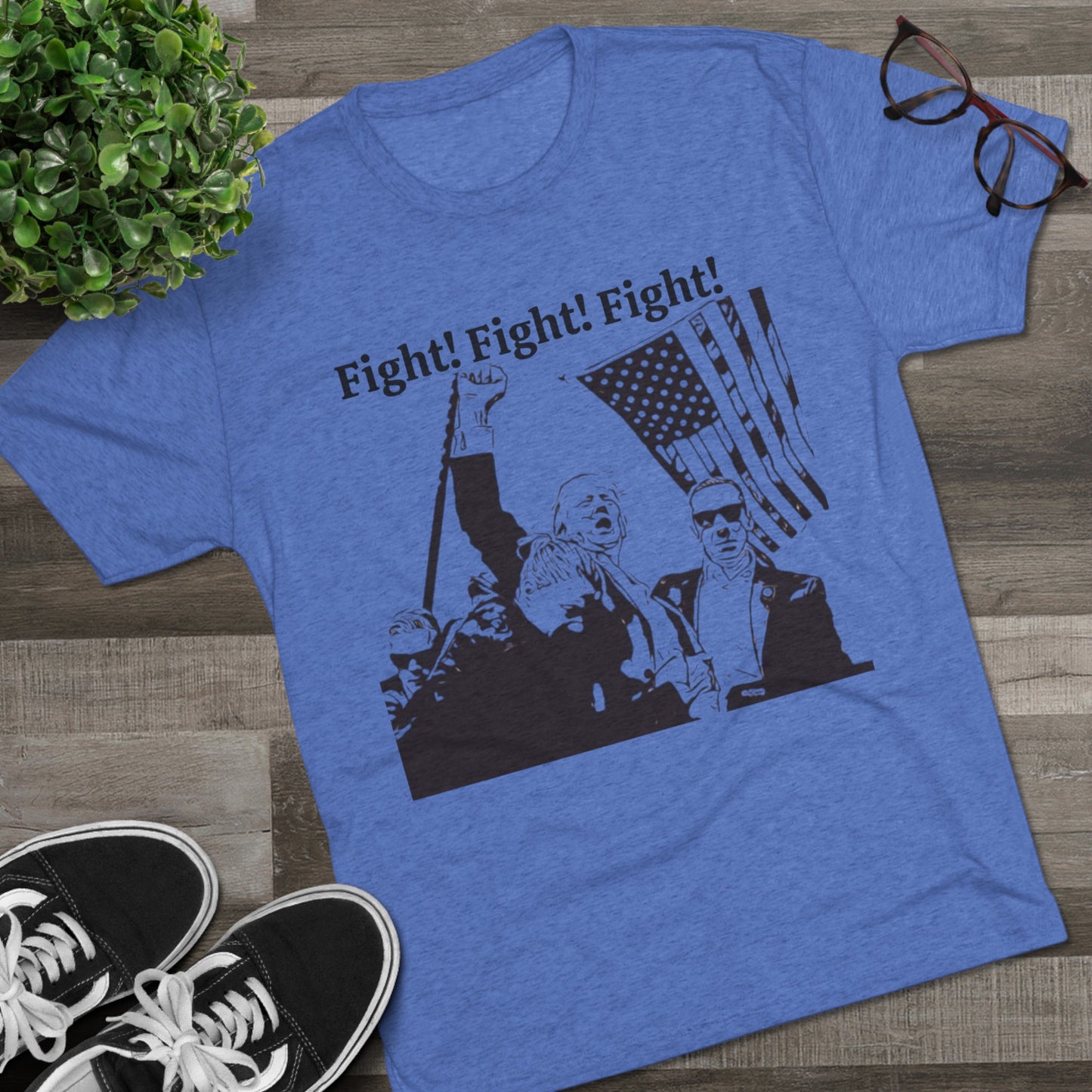 Get trendy with Trump T shirt:  Fight ! Fight! Fight! - T-Shirt available at Good Gift Company. Grab yours for $24.95 today!