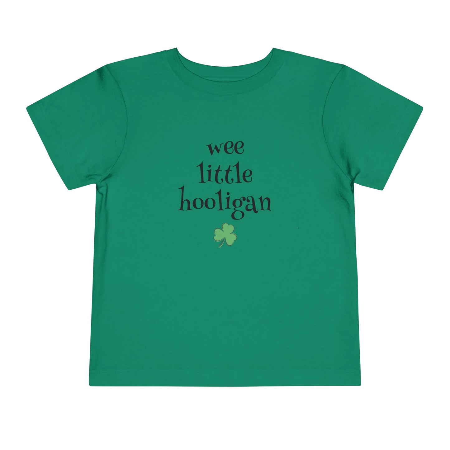 Wee Little Hooligan Toddler T-Shirt - Cute St. Patrick’s Day Tee