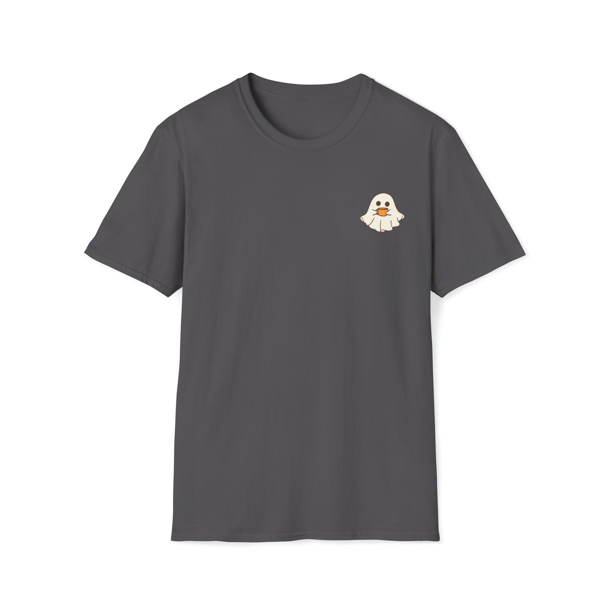 Get trendy with Ghost drinking coffeeT-Shirt - T-Shirt available at Good Gift Company. Grab yours for $24.95 today!