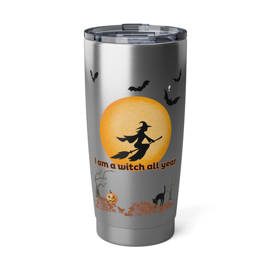 Get trendy with I'm a Witch all Year Vagabond 20oz Tumbler - Mug available at Good Gift Company. Grab yours for $26 today!