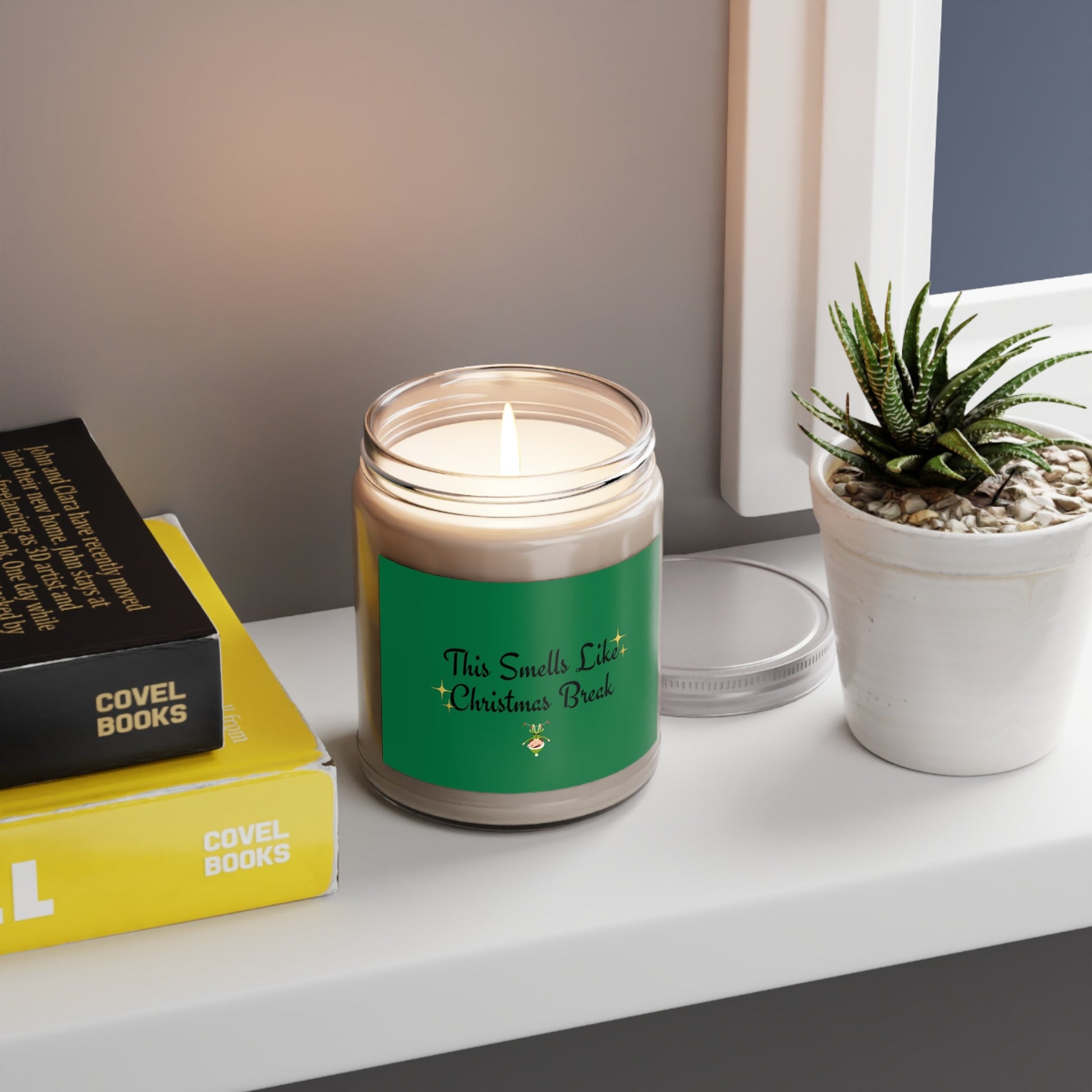 Get trendy with Comfort Spice Candle "This Smells Like Christmas Break" - Home Decor available at Good Gift Company. Grab yours for $15.25 today!