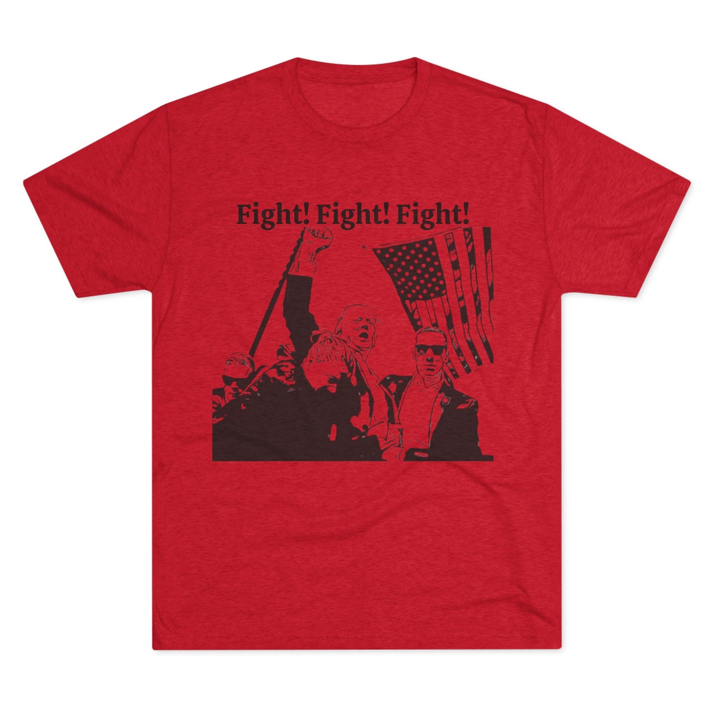 Get trendy with Trump T shirt:  Fight ! Fight! Fight! - T-Shirt available at Good Gift Company. Grab yours for $24.95 today!