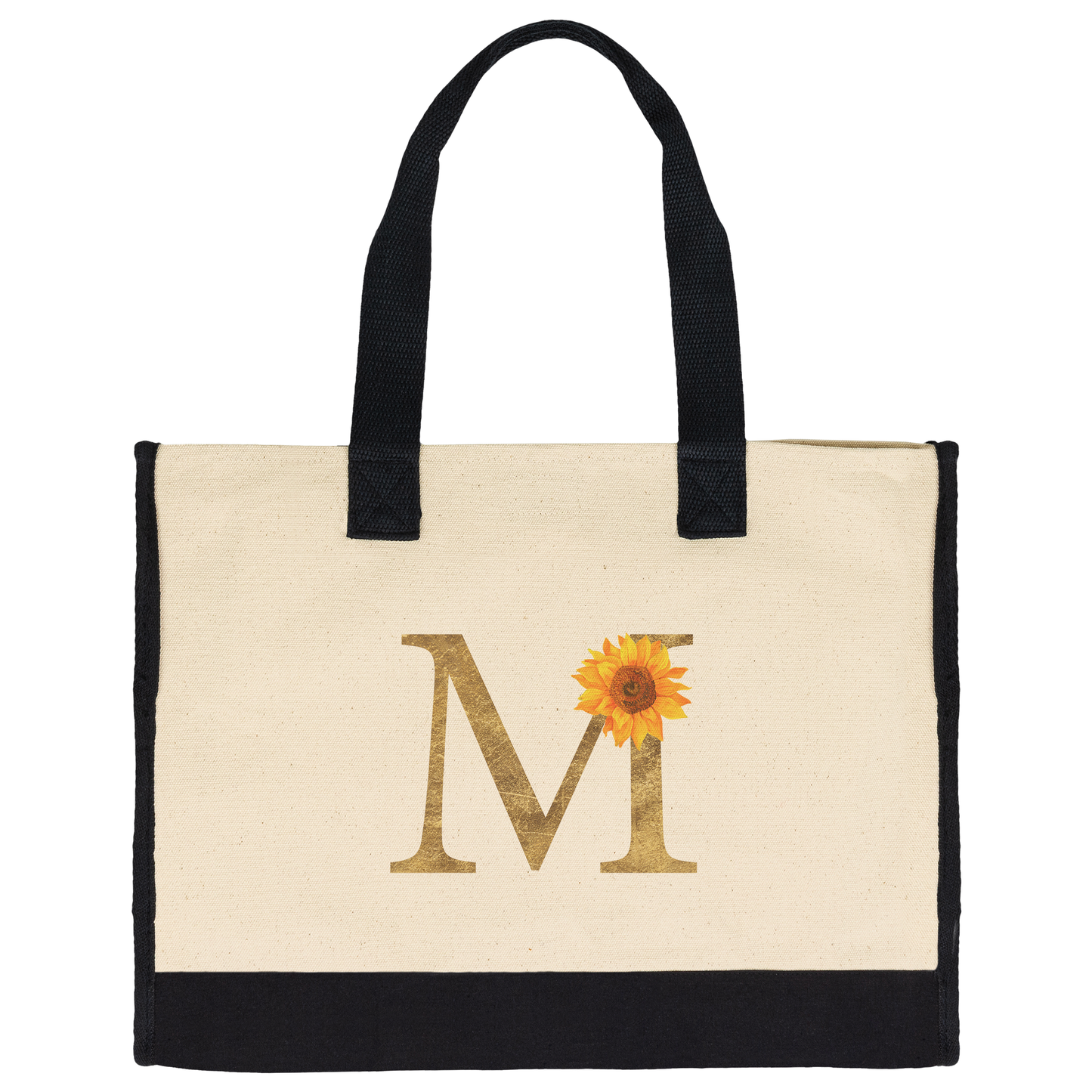 Gift for her| Personalized Initial Canvas Tote Bag – Your New Go-To Bag!