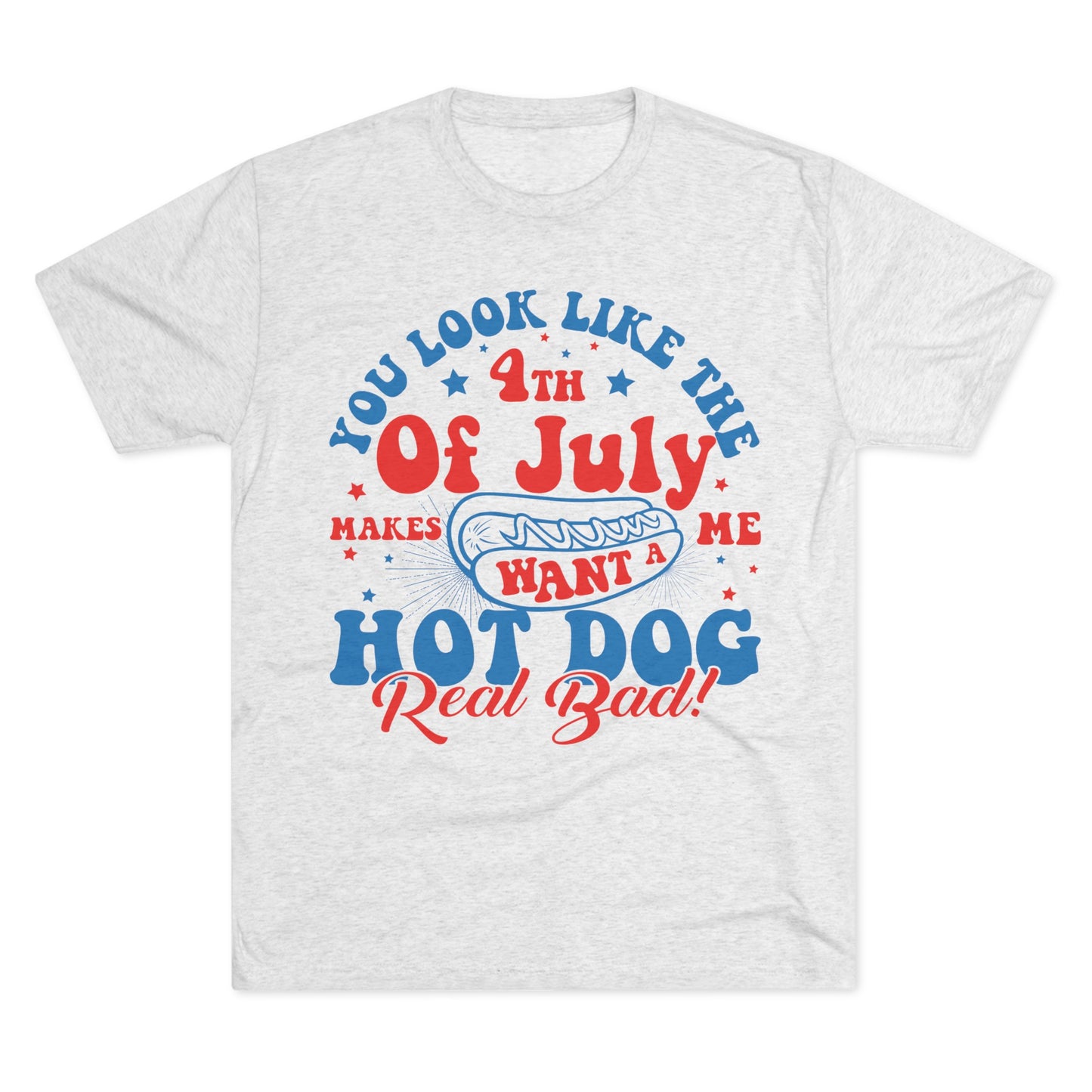 Get trendy with You Look Like the Fourth of July!  Tri-Blend Crew Tee - T-Shirt available at Good Gift Company. Grab yours for $21.88 today!
