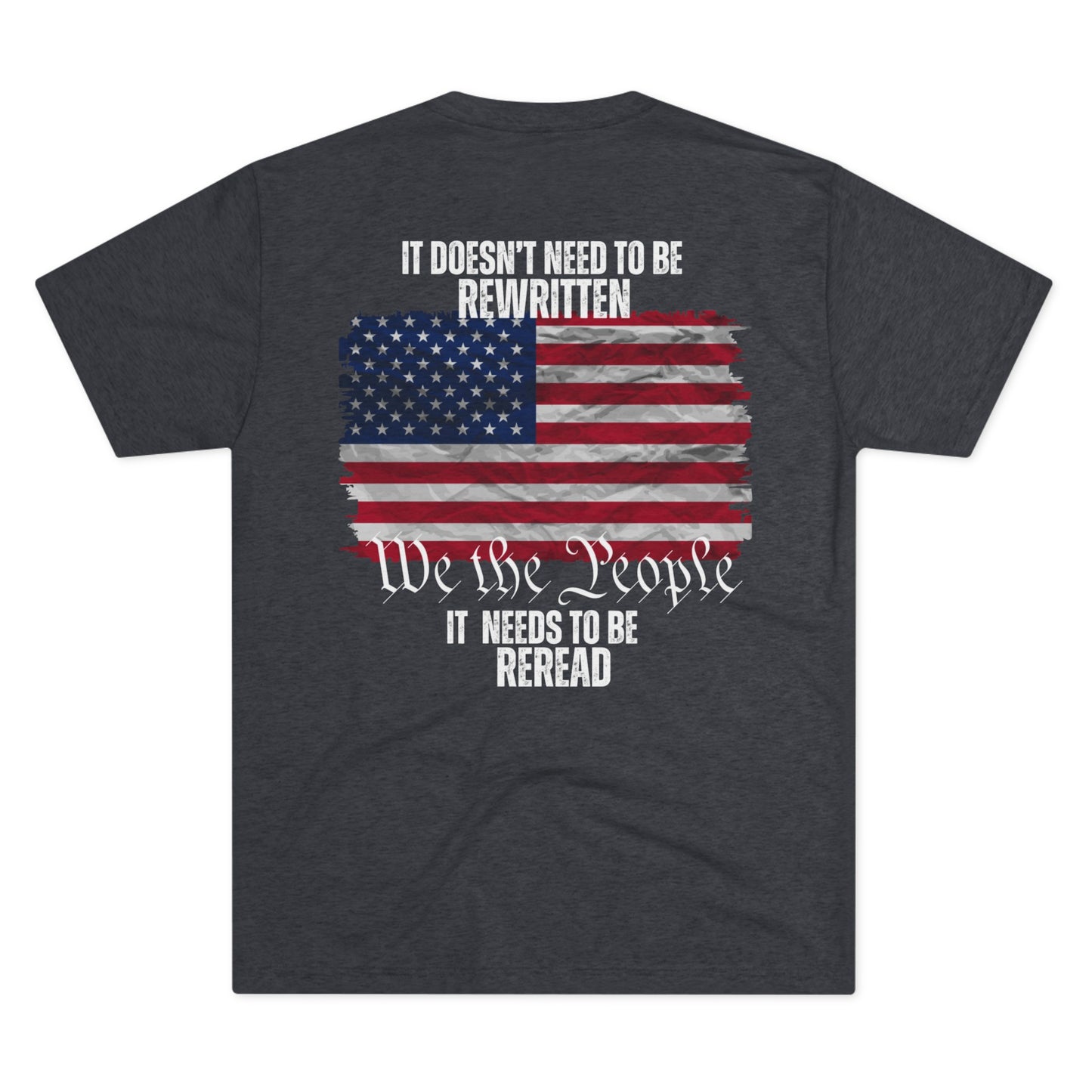 Get trendy with "We the People" Unisex Tri-Blend Crew Tee - T-Shirt available at Good Gift Company. Grab yours for $26.83 today!