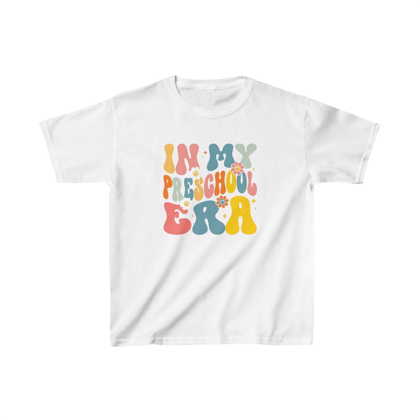 Get trendy with In My Preschool Era Back to School T Shirt - Kids clothes available at Good Gift Company. Grab yours for $12.50 today!