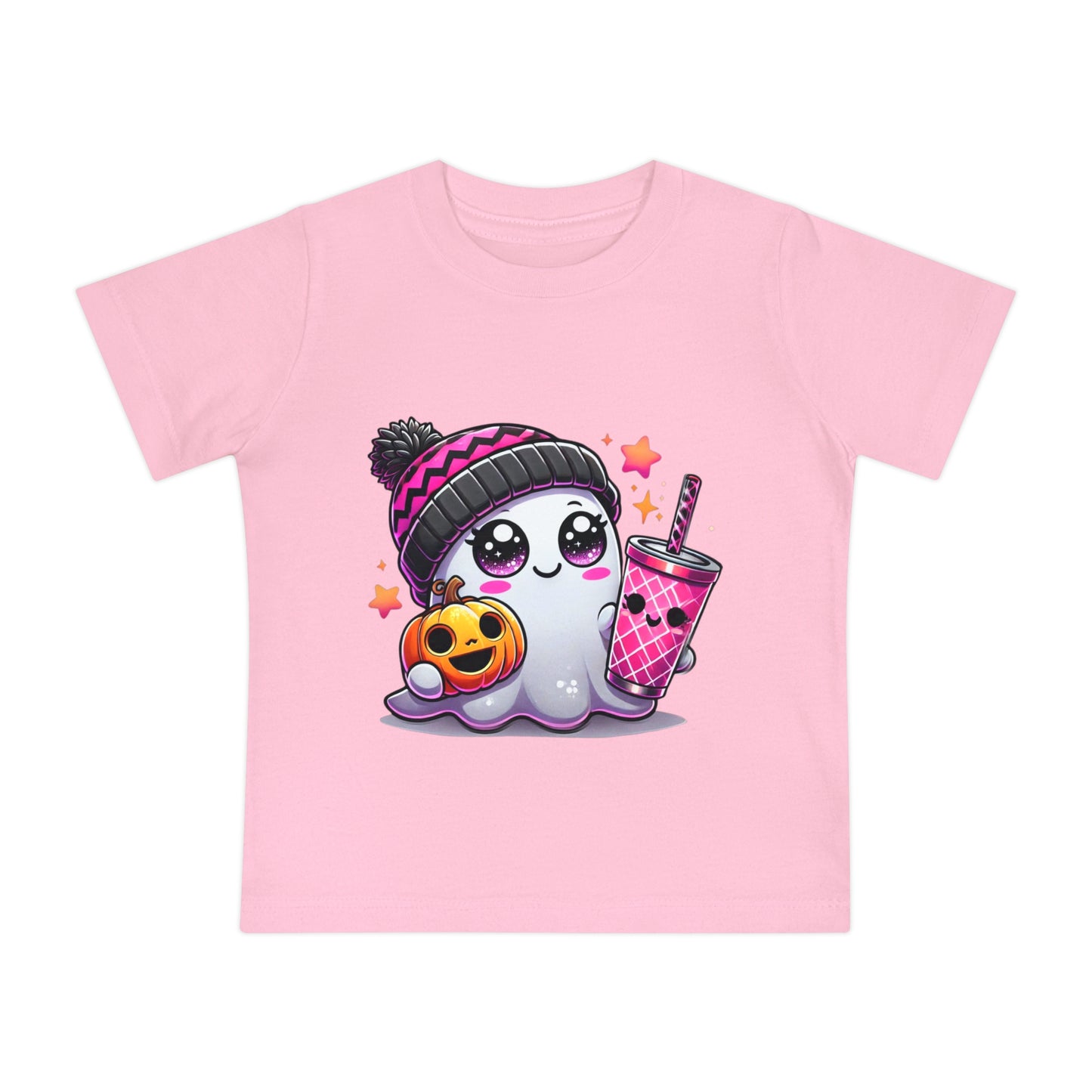 Adorable Halloween Ghost Baby T-Shirt: Perfect for Your Little Trick-or-Treater