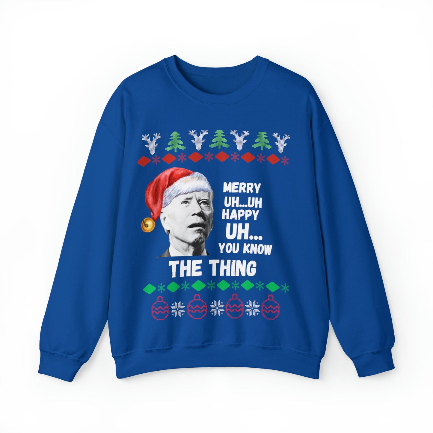 Get trendy with Confused Ugly Christmas Sweater - Sweatshirt available at Good Gift Company. Grab yours for $29.99 today!
