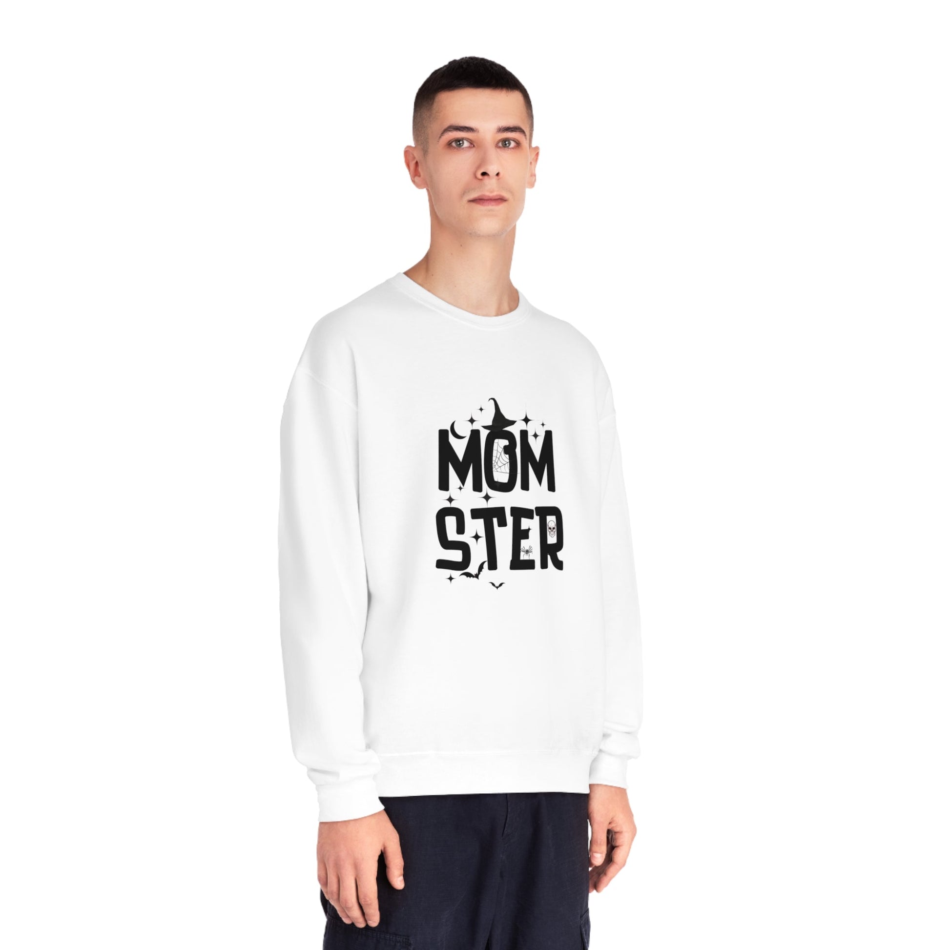 Get trendy with Momster Crewneck Sweatshirt - Sweatshirt available at Good Gift Company. Grab yours for $28 today!