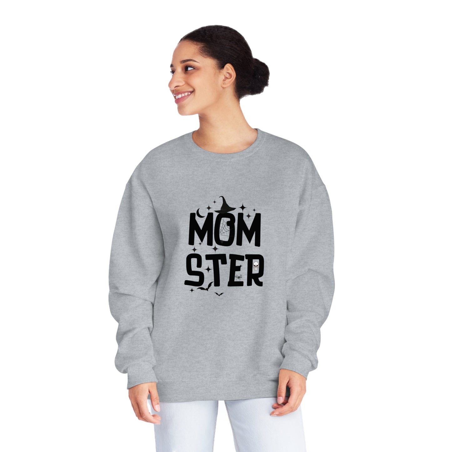 Get trendy with Momster Crewneck Sweatshirt - Sweatshirt available at Good Gift Company. Grab yours for $28 today!