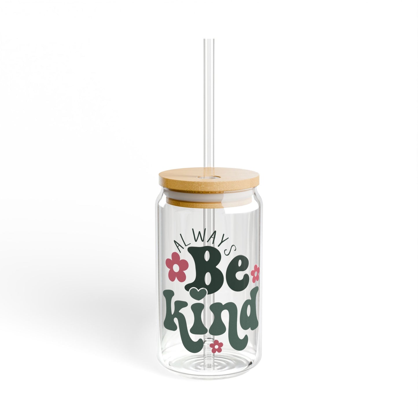 Dys| Always Be Kind Sipper Glass, 16oz