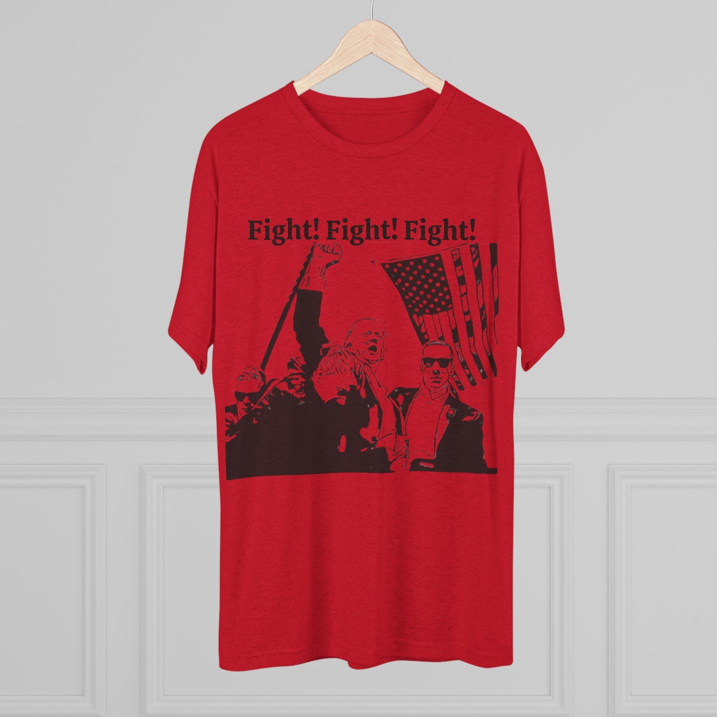 Get trendy with Trump T shirt:  Fight ! Fight! Fight! - T-Shirt available at Good Gift Company. Grab yours for $24.95 today!