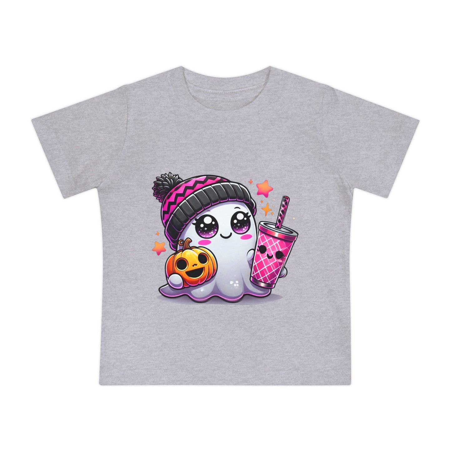 Adorable Halloween Ghost Baby T-Shirt: Perfect for Your Little Trick-or-Treater