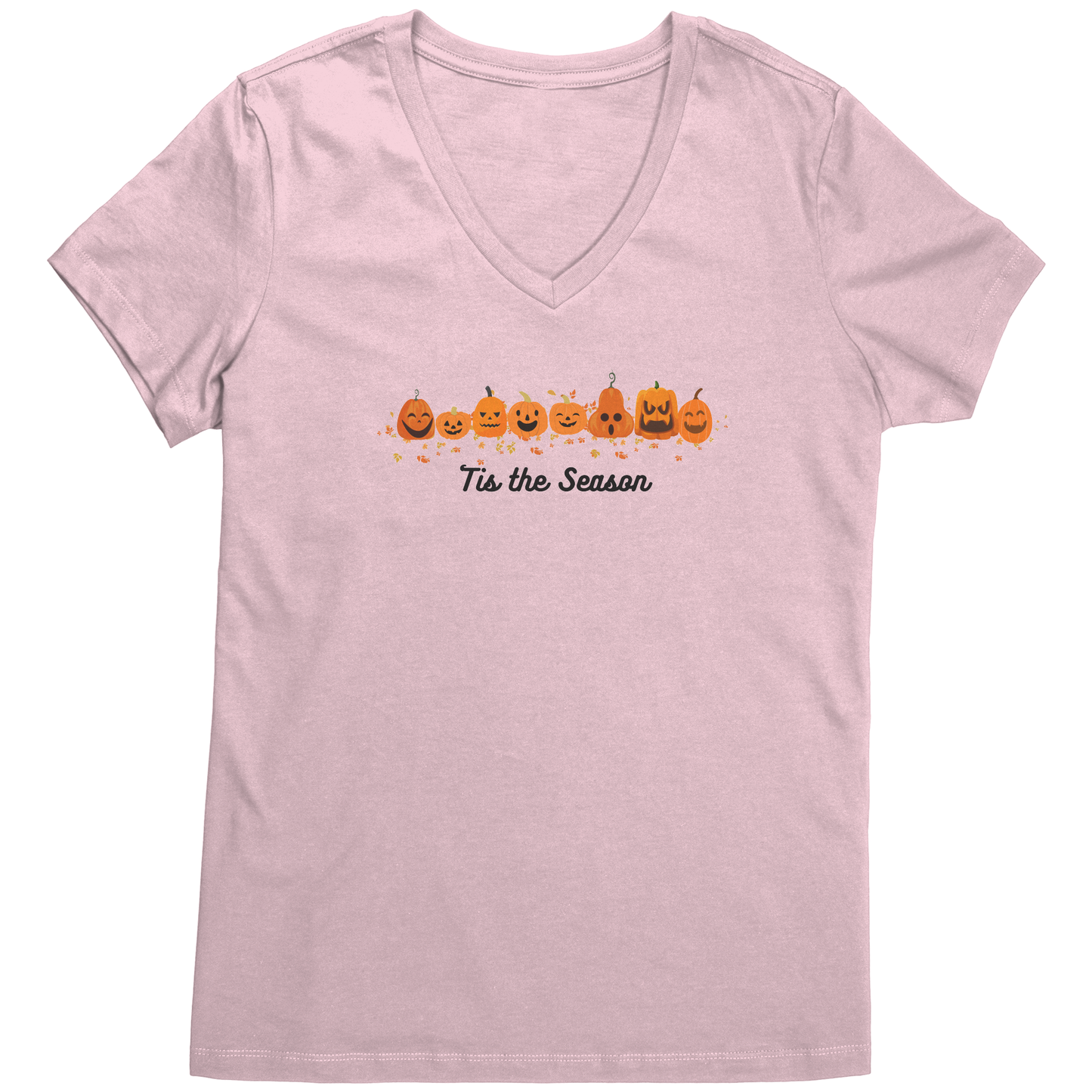 "Tis the Season" Halloween T-Shirt – Cute Jack-o'-Lanterns Design