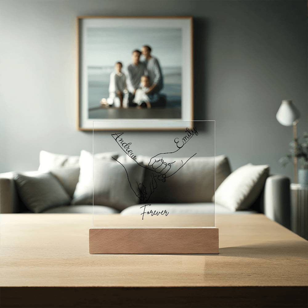 Custom Acrylic Name Plaque - Personalized Elegance 2.0