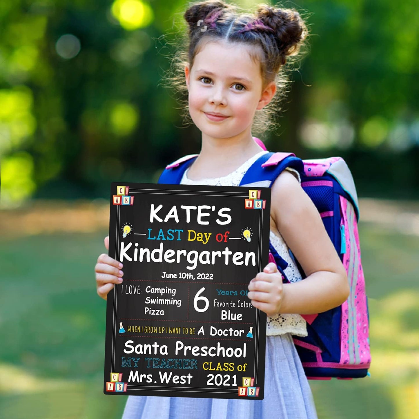 Get trendy with First Day of School Board Sign - 10 X 12 Inch First & Last Day of School Chalkboard - 1St Day Back to School Sign Photo Prop for Kids Boys Girls - Erasable and Reusable -  available at Good Gift Company. Grab yours for $11.43 today!