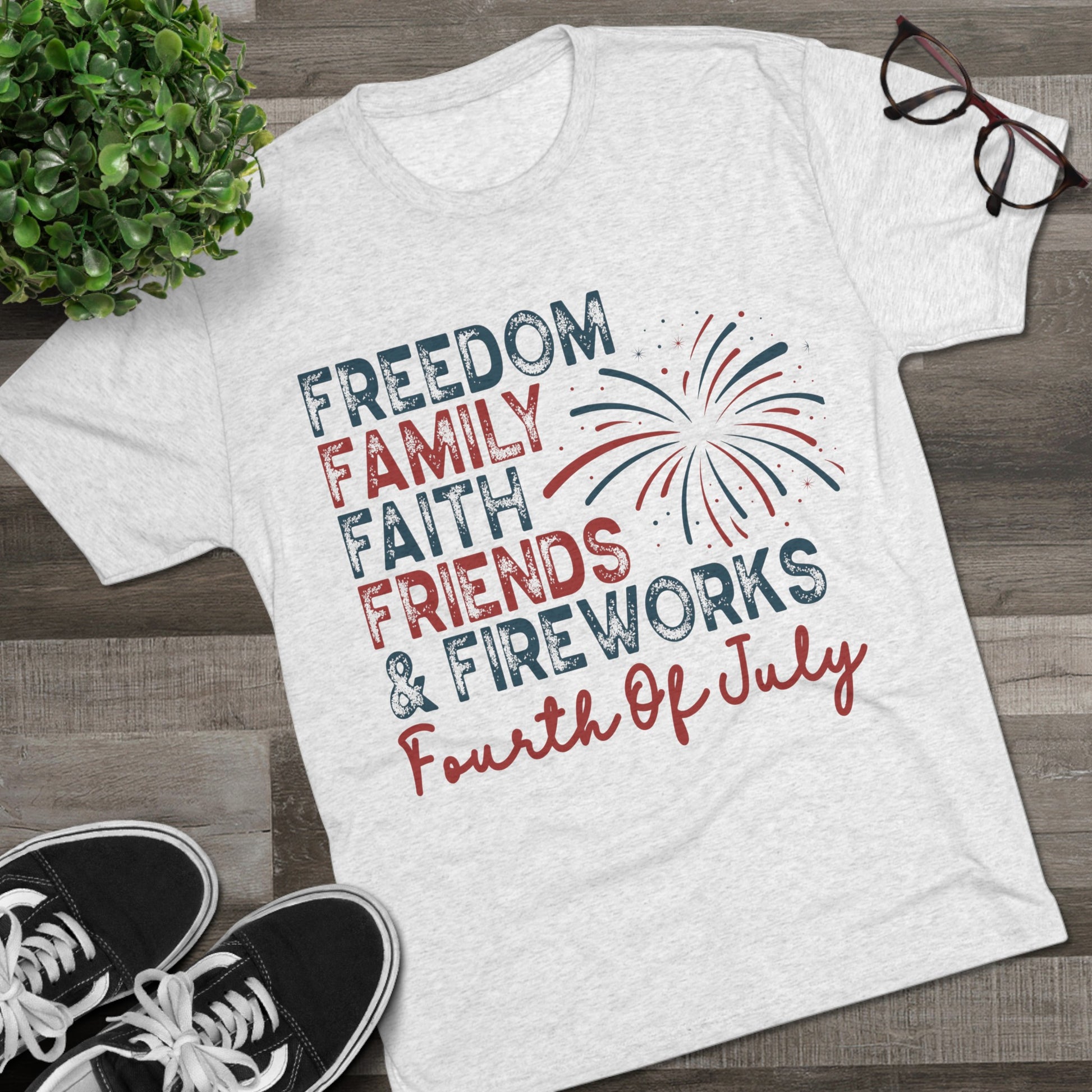 Get trendy with Freedom, Family " Unisex Tri-Blend Crew Tee - T-Shirt available at Good Gift Company. Grab yours for $21.88 today!