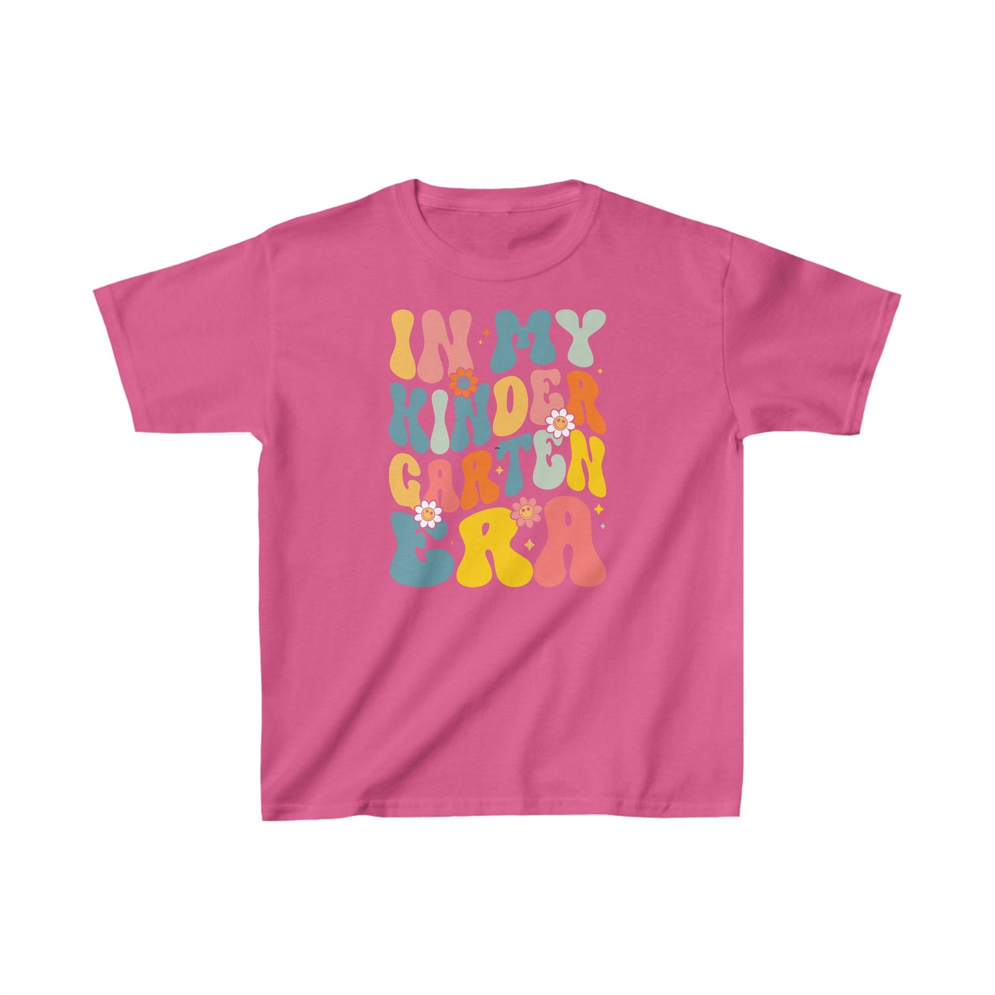 Get trendy with In My Kindergarten Era Back to School T Shirt - Kids clothes available at Good Gift Company. Grab yours for $12.50 today!