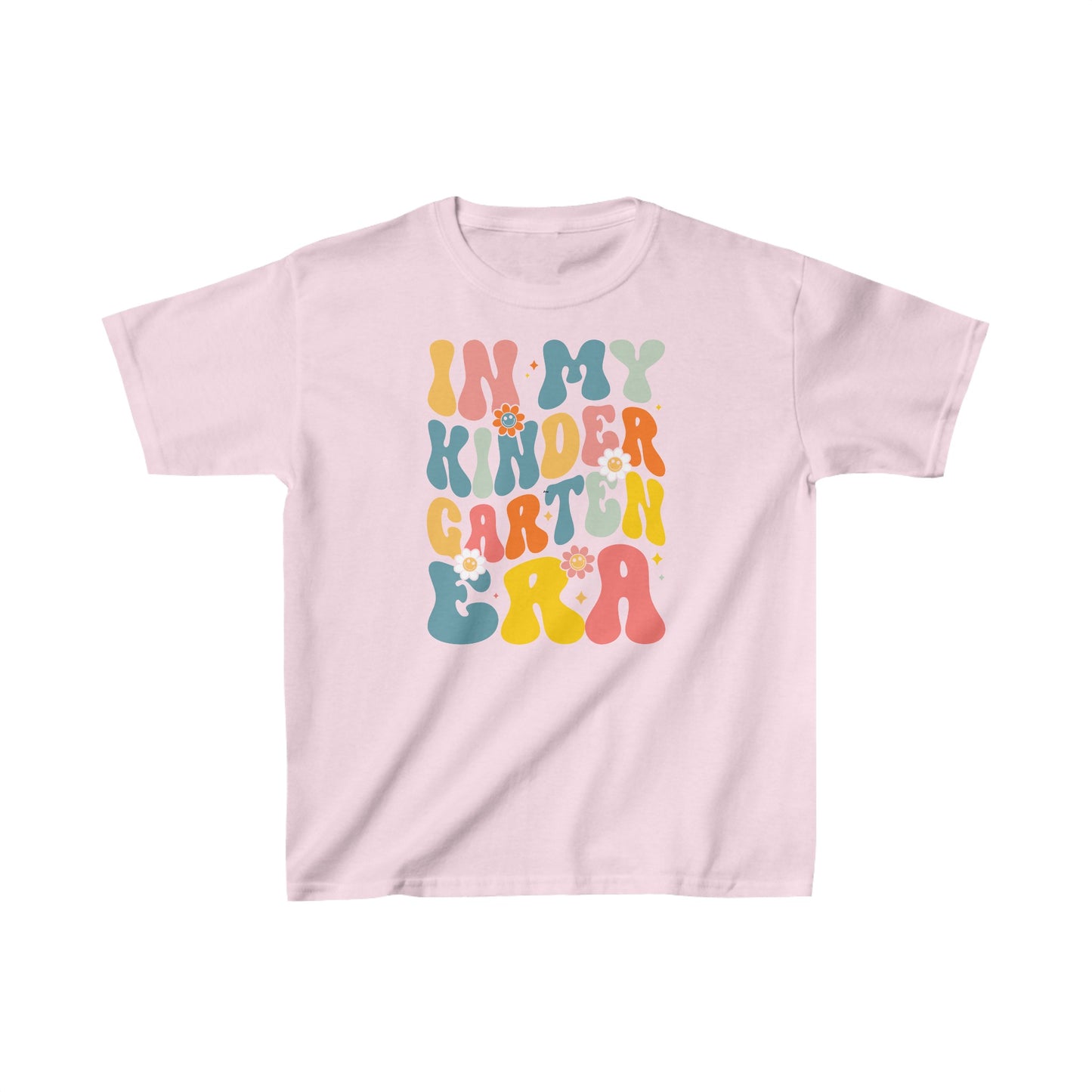 Get trendy with In My Kindergarten Era Back to School T Shirt - Kids clothes available at Good Gift Company. Grab yours for $12.50 today!