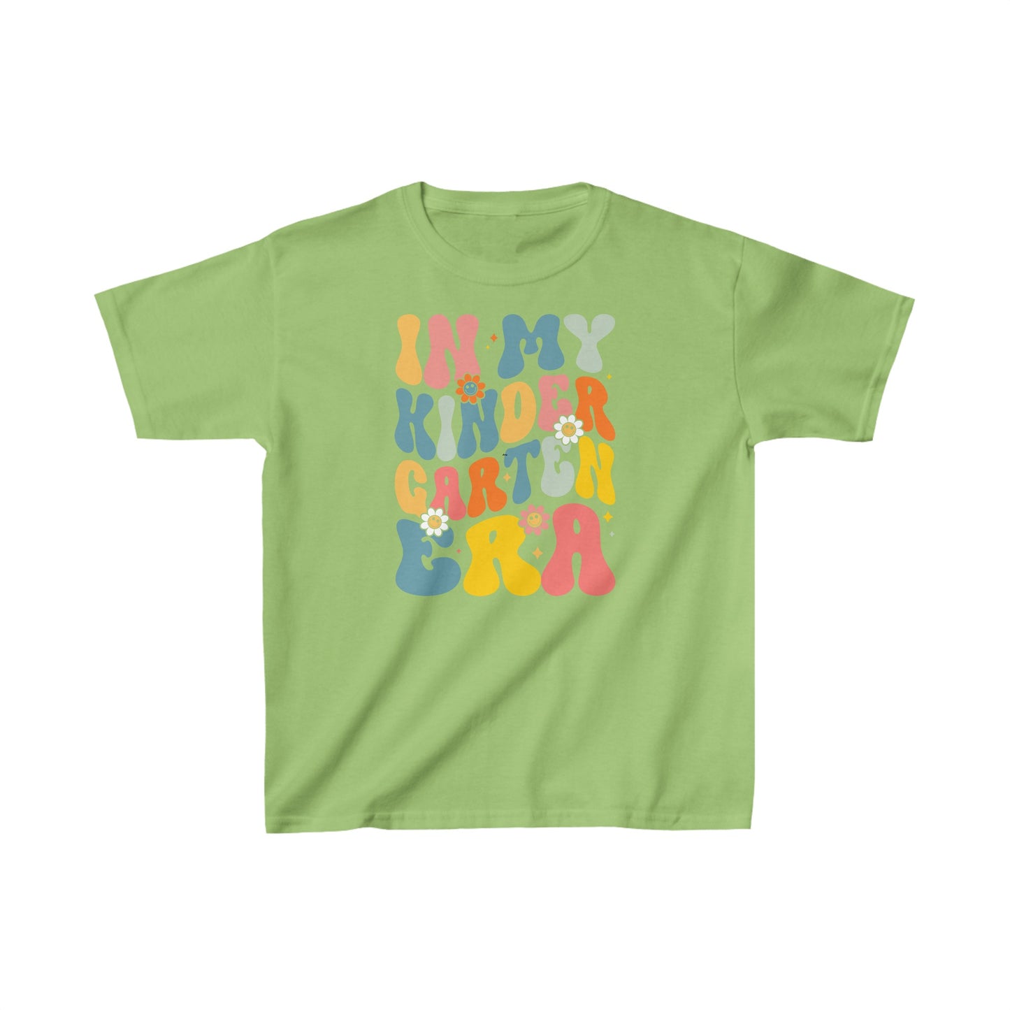 Get trendy with In My Kindergarten Era Back to School T Shirt - Kids clothes available at Good Gift Company. Grab yours for $12.50 today!