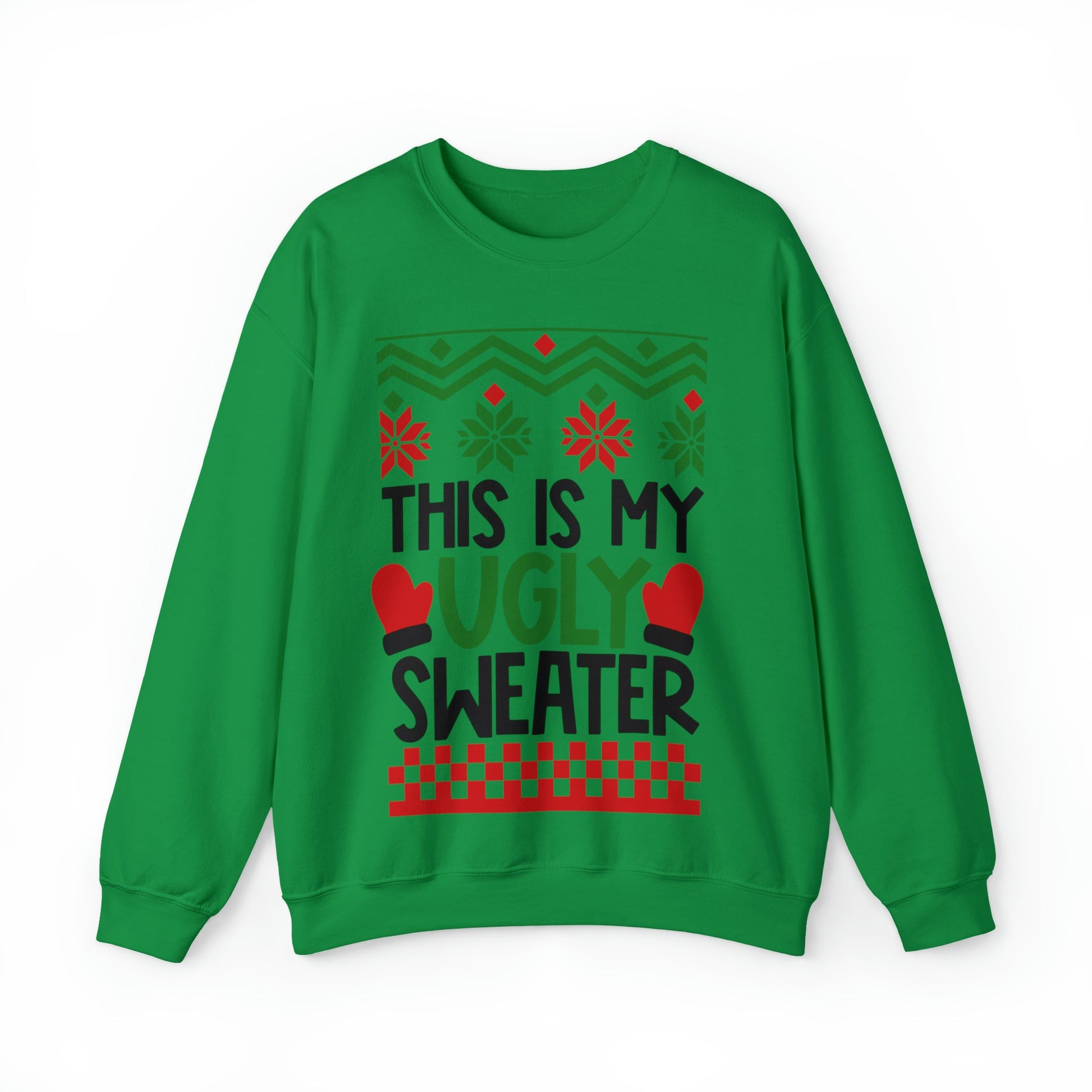 Get trendy with This is my Ugly Christmas Sweater - Sweatshirt available at Good Gift Company. Grab yours for $29.99 today!