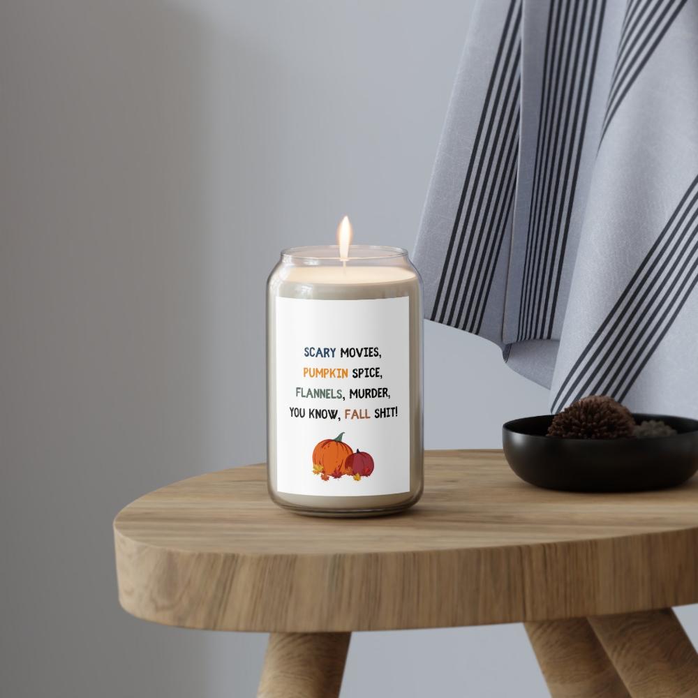 Get trendy with Fall things Scented Candle, 13.75oz - Home Decor available at Good Gift Company. Grab yours for $27.99 today!