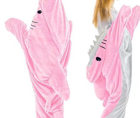 Get trendy with Shark Blanket Super Soft Hooded Sleeping Bag - home goods available at Good Gift Company. Grab yours for $29.99 today!