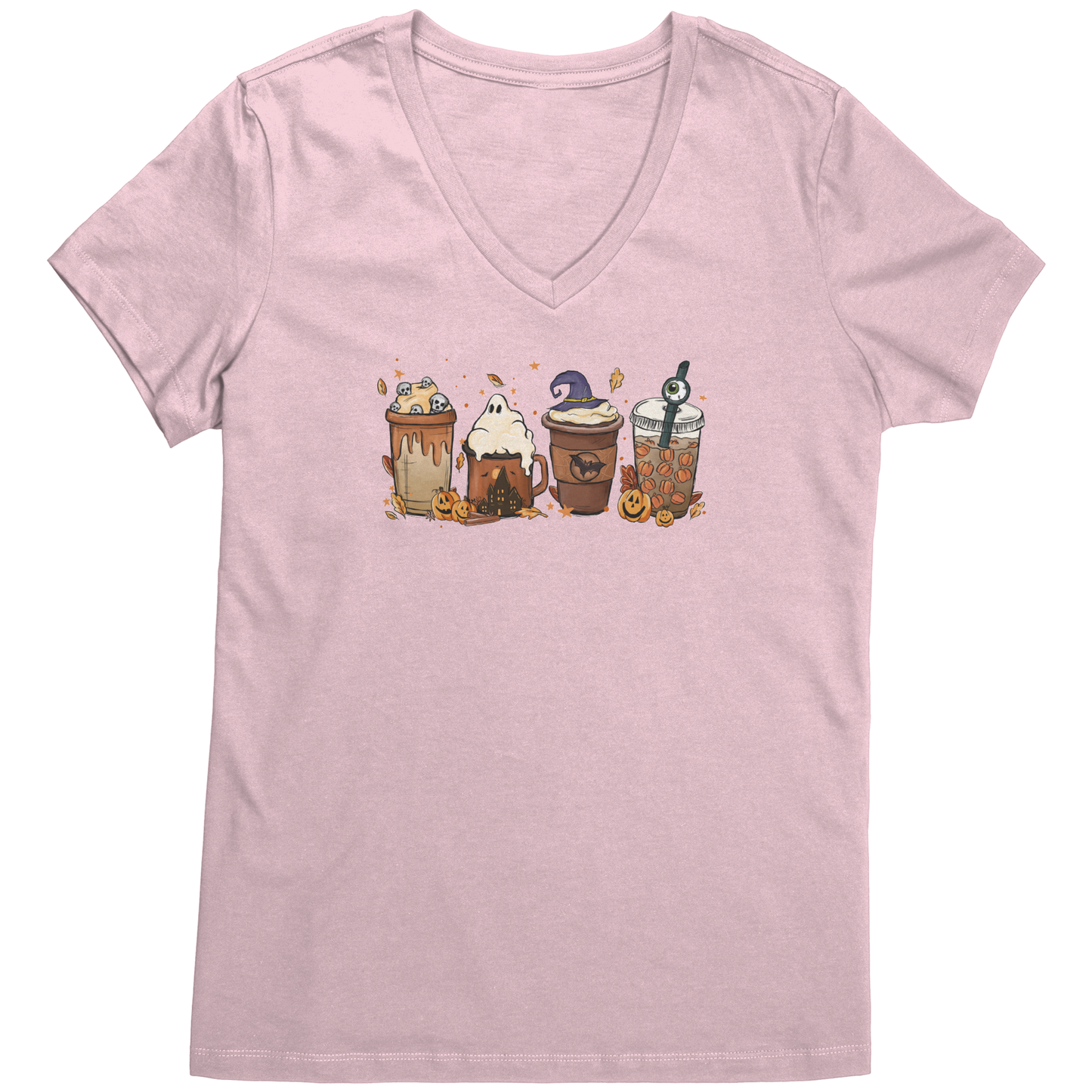 Get trendy with Spooky Coffees Halloween/Fall T Shirt -  available at Good Gift Company. Grab yours for $19.99 today!