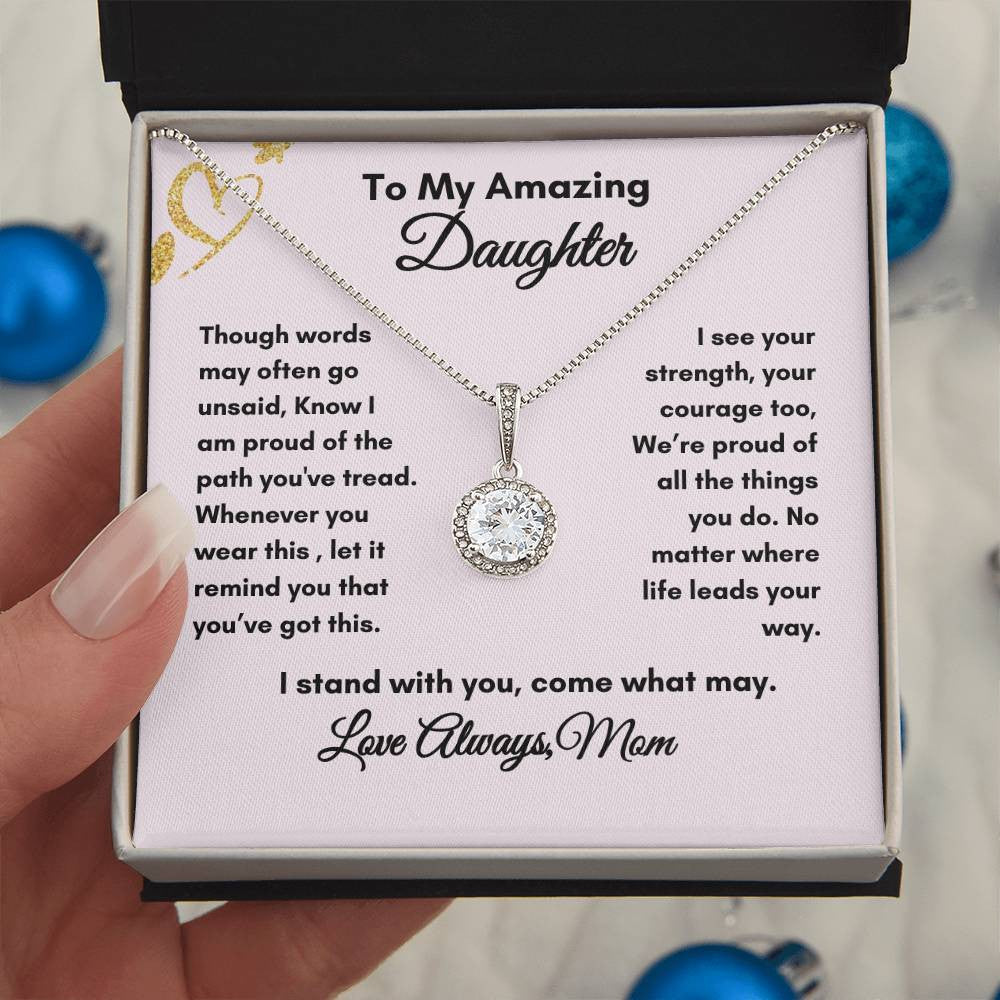 Get trendy with Eternal Hope Necklace :  To My Amazing Daughter -  available at Good Gift Company. Grab yours for $59.95 today!