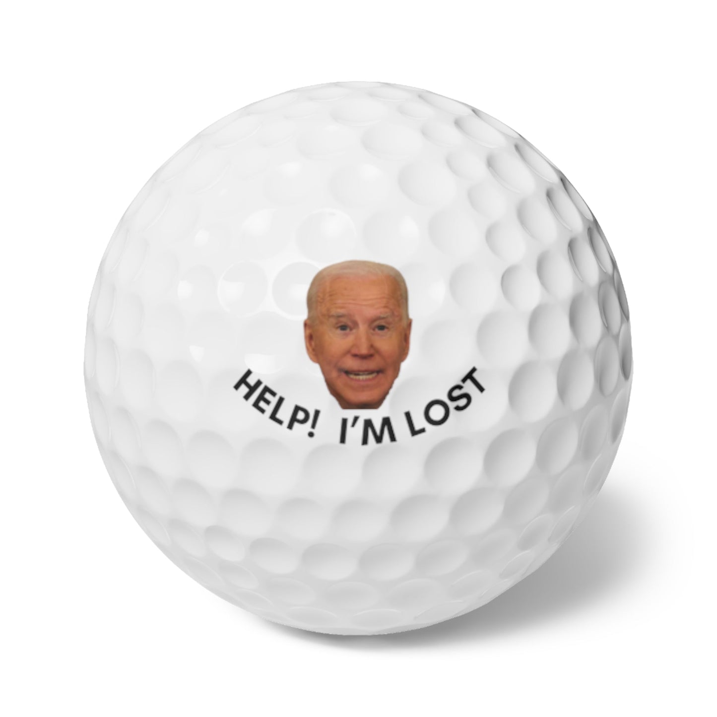 Get trendy with Help!  Lost Biden Golf balls - Accessories available at Good Gift Company. Grab yours for $25.38 today!