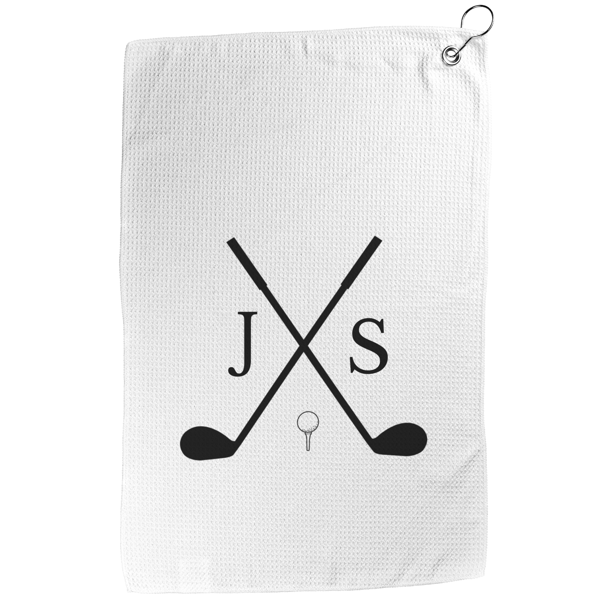 Get trendy with Personalized Waffle Golf Towel -  available at Good Gift Company. Grab yours for $13 today!