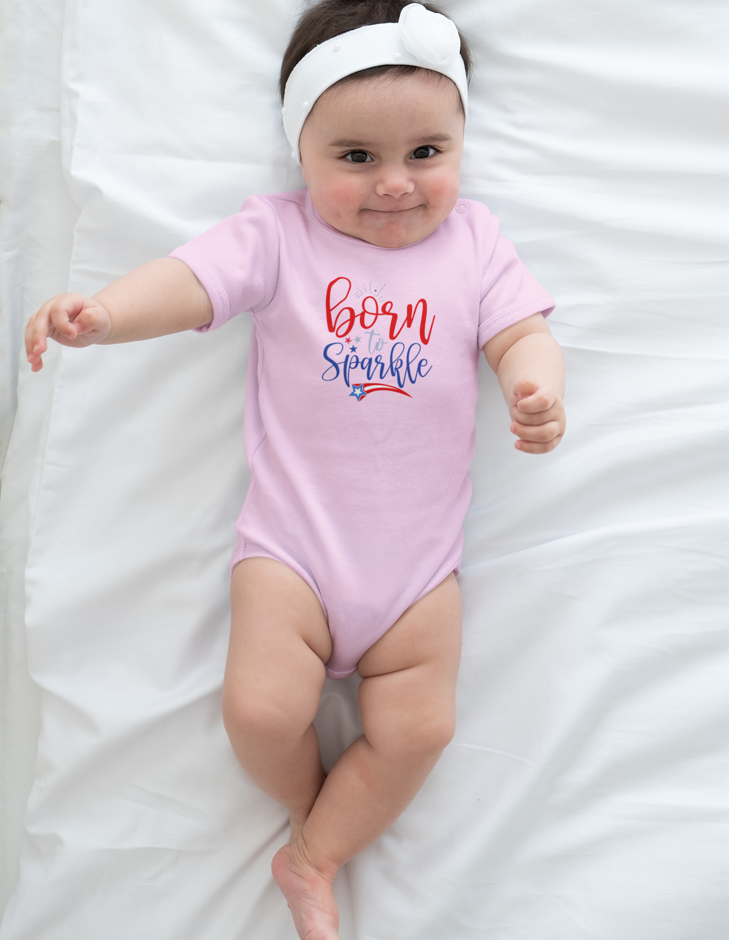 Get trendy with Born to sparkle Onsie - Kids clothes available at Good Gift Company. Grab yours for $13.50 today!