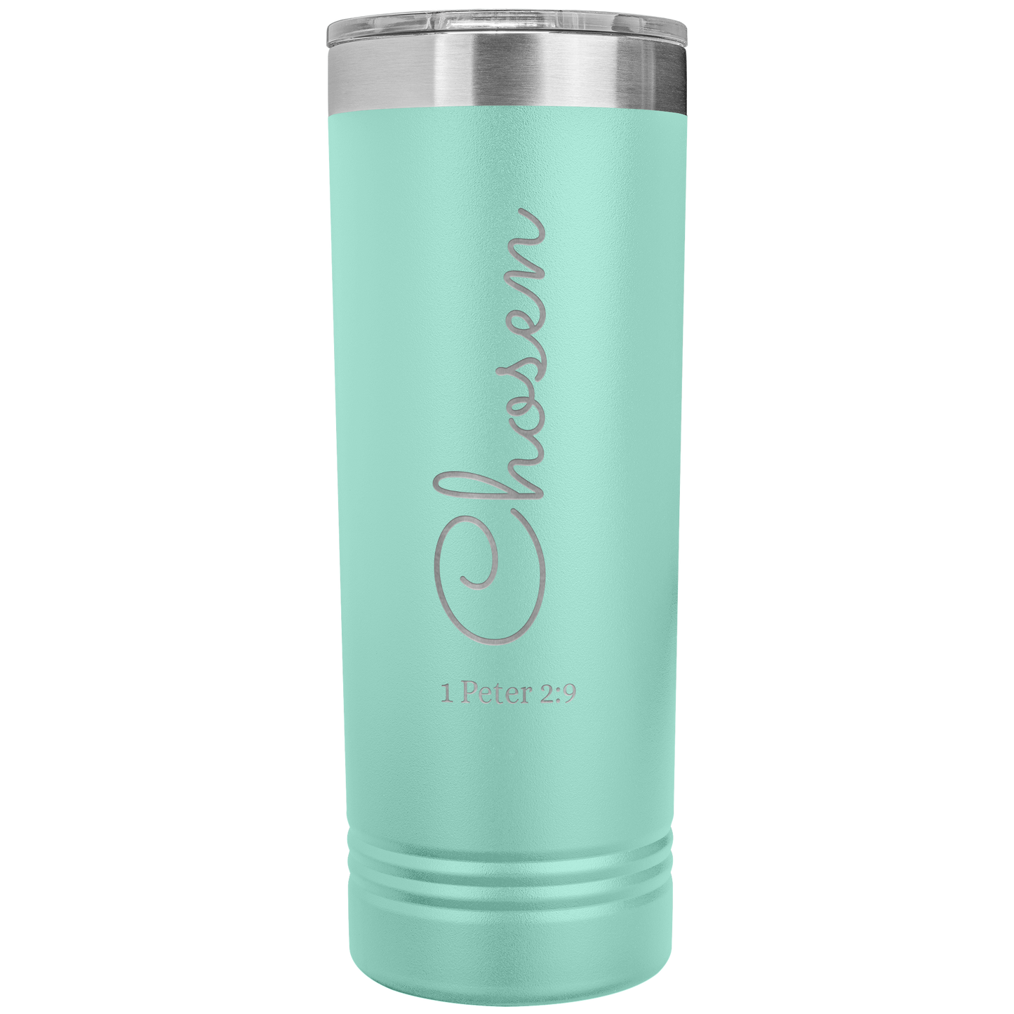 Get trendy with Words of Faith Skinny Tumbler -  available at Good Gift Company. Grab yours for $28.95 today!