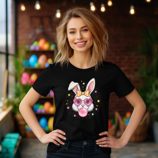 Coquette Bunny T-Shirt or Sweatshirt – Cute Easter Aesthetic