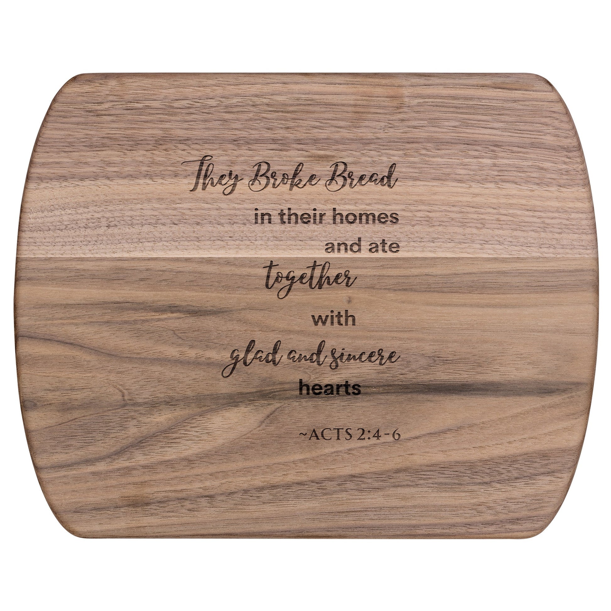 Get trendy with Cutting Bard with Acts 2:46 Scripture - Kitchenware available at Good Gift Company. Grab yours for $19.99 today!