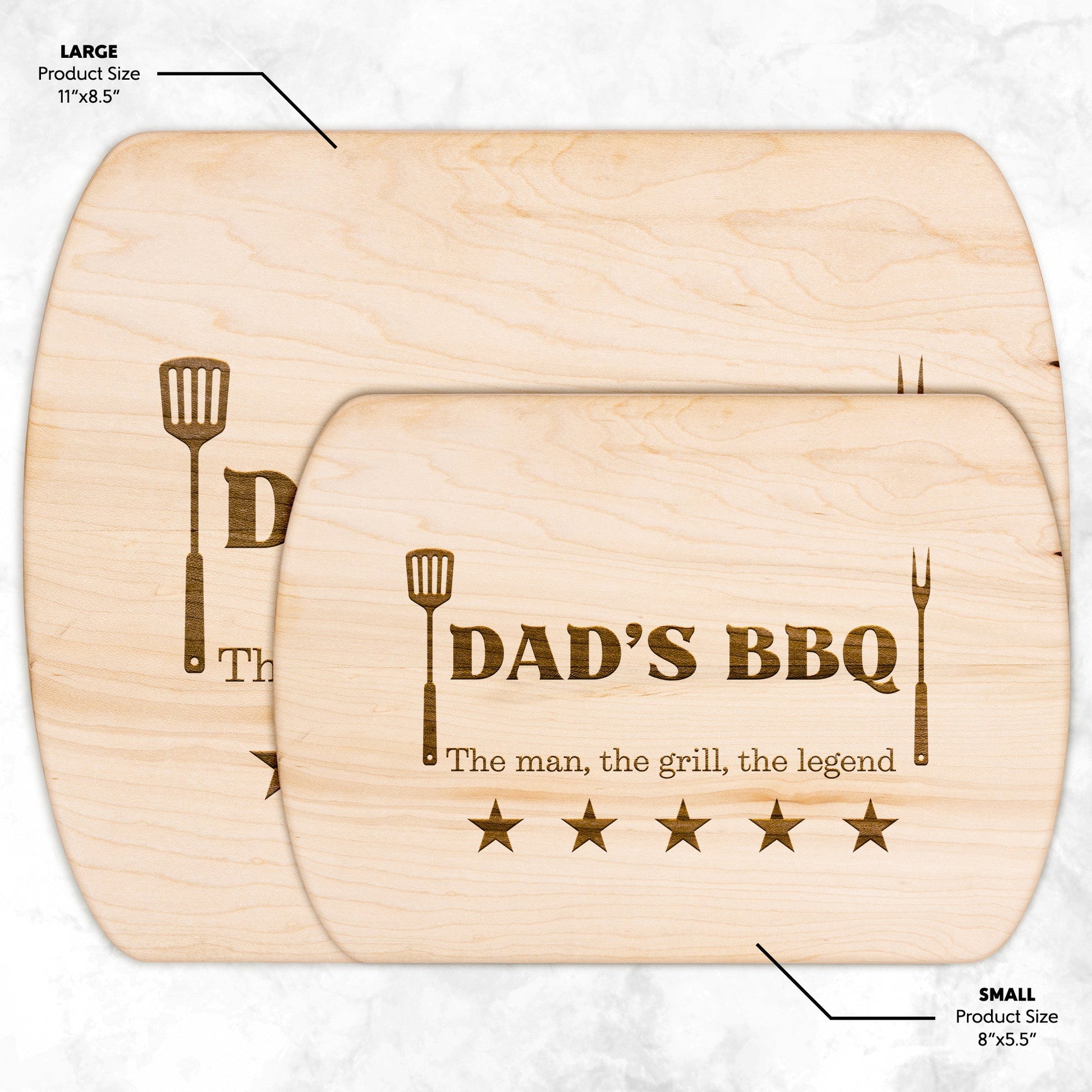 Get trendy with Dad's BBQ Cutting Board - Kitchenware available at Good Gift Company. Grab yours for $18.50 today!