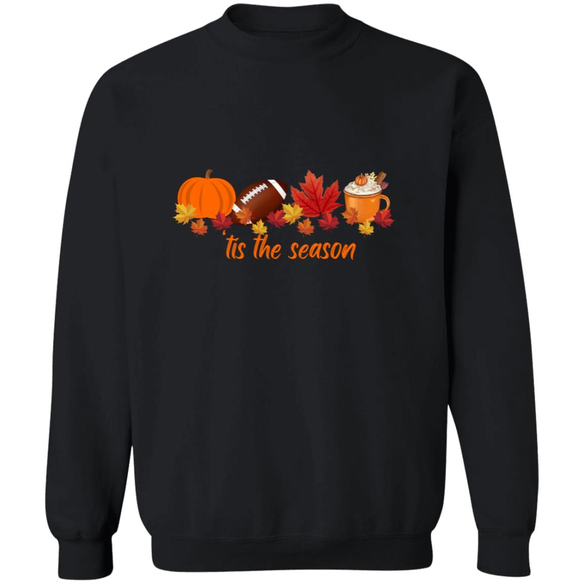 Get trendy with Tis The Season Fall Crew Neck Sweatshirt - Sweatshirts available at Good Gift Company. Grab yours for $28.95 today!