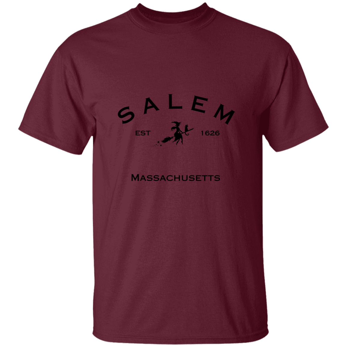 Get trendy with SALEM  Massachusetts 1626 T-Shirt - T-Shirts available at Good Gift Company. Grab yours for $24.95 today!