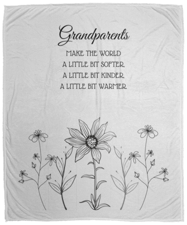 Get trendy with Grandparents VPM Cozy Plush Fleece Blanket - 50x60 - Blankets available at Good Gift Company. Grab yours for $38.50 today!