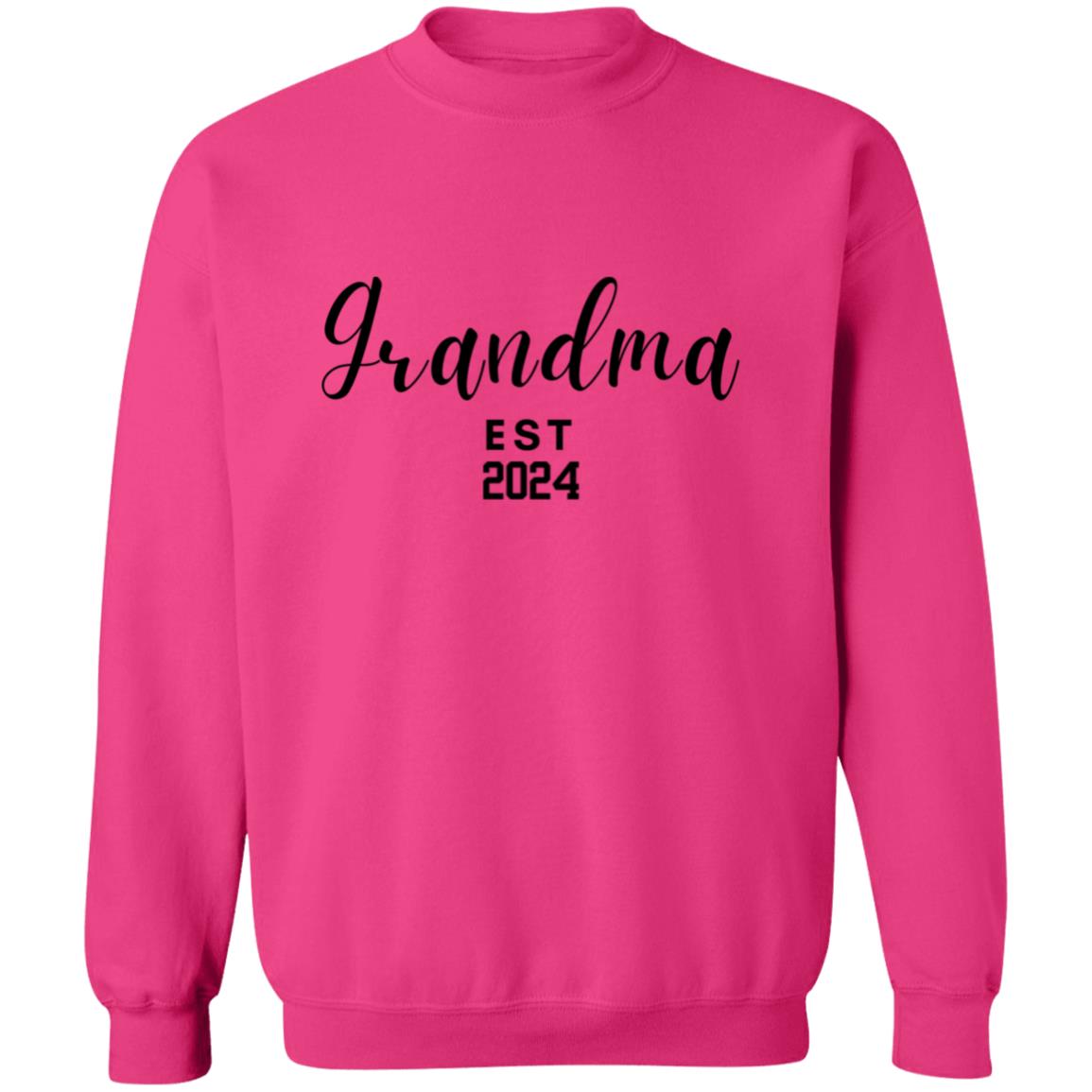Get trendy with Grandma est. 2023 (6) Grandma Est (year first grandchild born)Crewneck Sweatshirt - Sweatshirts available at Good Gift Company. Grab yours for $24.95 today!