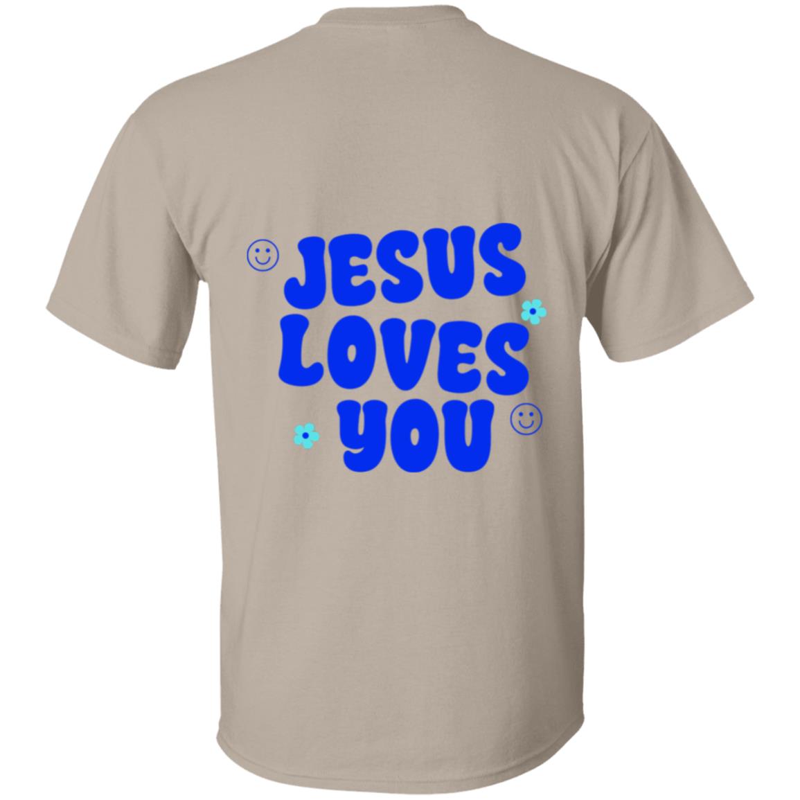 Get trendy with Jesus loves you Jesus Loves you  T-Shirt - T-Shirts available at Good Gift Company. Grab yours for $18.95 today!