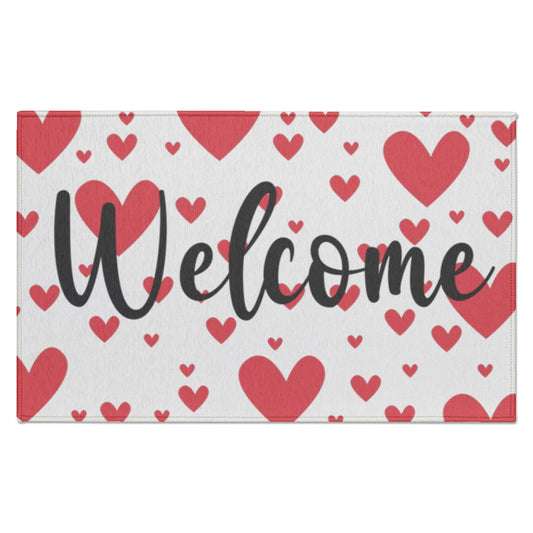 Get trendy with Valentine welcome mat Valentine's Day Indoor Mat - Housewares available at Good Gift Company. Grab yours for $27.50 today!