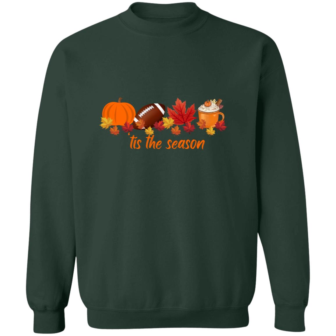 Get trendy with Tis The Season Fall Crew Neck Sweatshirt - Sweatshirts available at Good Gift Company. Grab yours for $28.95 today!