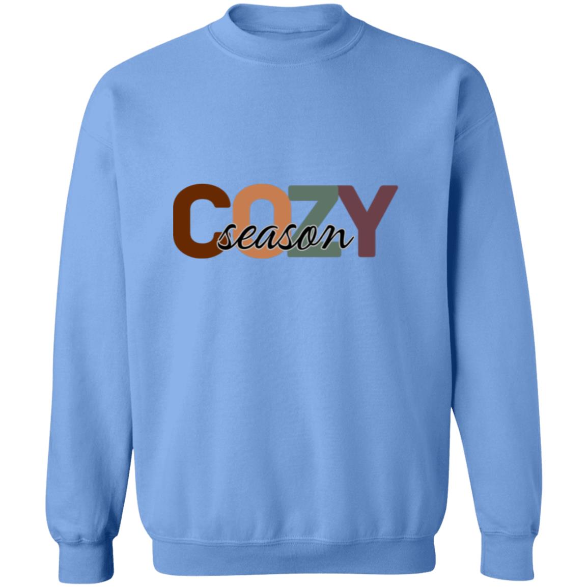 Get trendy with Cozy Season Crewneck Pullover Sweatshirt - Sweatshirts available at Good Gift Company. Grab yours for $21.95 today!